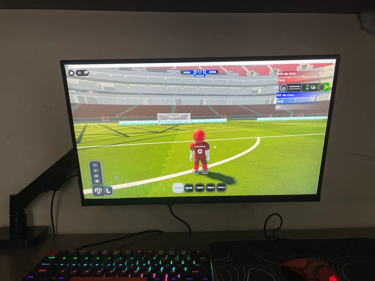 Vendi monitor de qualidade de 100 heartz de 21.5 polegadas