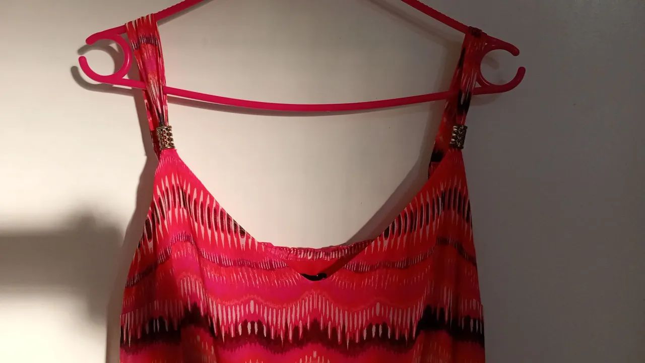Vestido longo colorido  - Foto 3