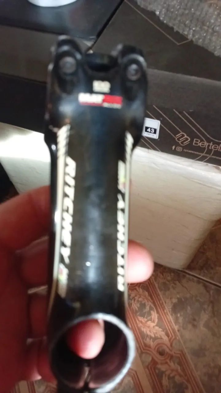 パーツ RITCHEY WCS CARBON MATRIX C260 Suporte Profissional WCS C260 6/84º UD Carbon Matrix Ritchey 100mm