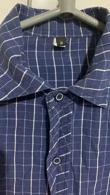 Camisa masculina xadrez 2 M - Foto 2