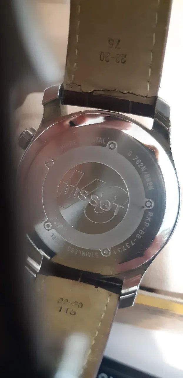 Cronógrafo de quartzo Tissot V8 Prata - Foto 3