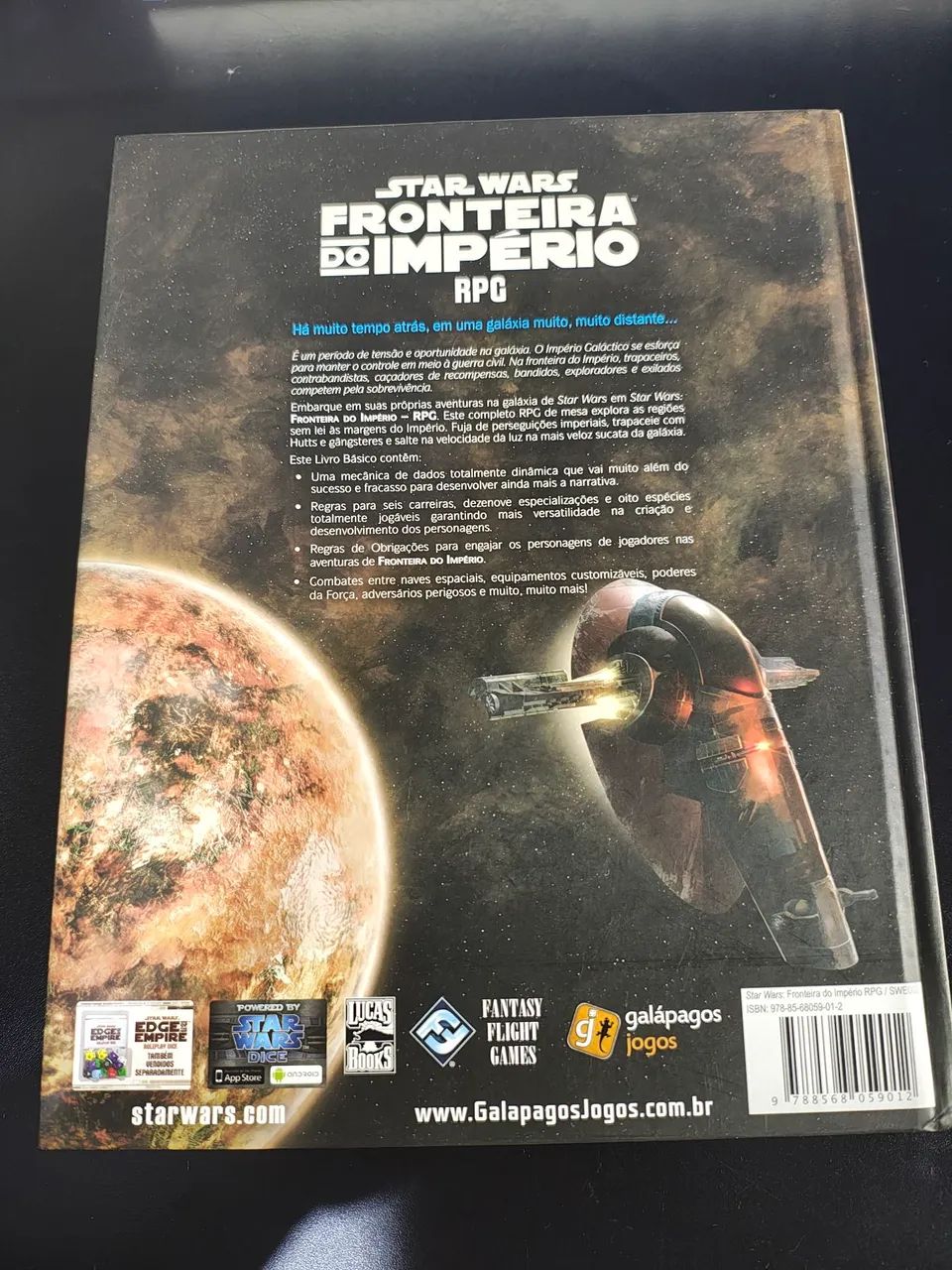 Livro Básico RPG Star Wars Fronteira do Imperio - Foto 2