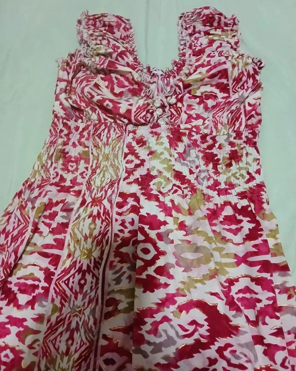 Vestido longo indiano - M/G - Foto 2