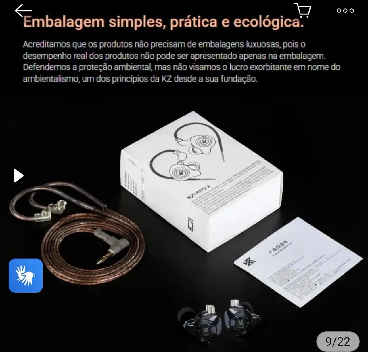 Fone kz EDX Pro - Foto 4