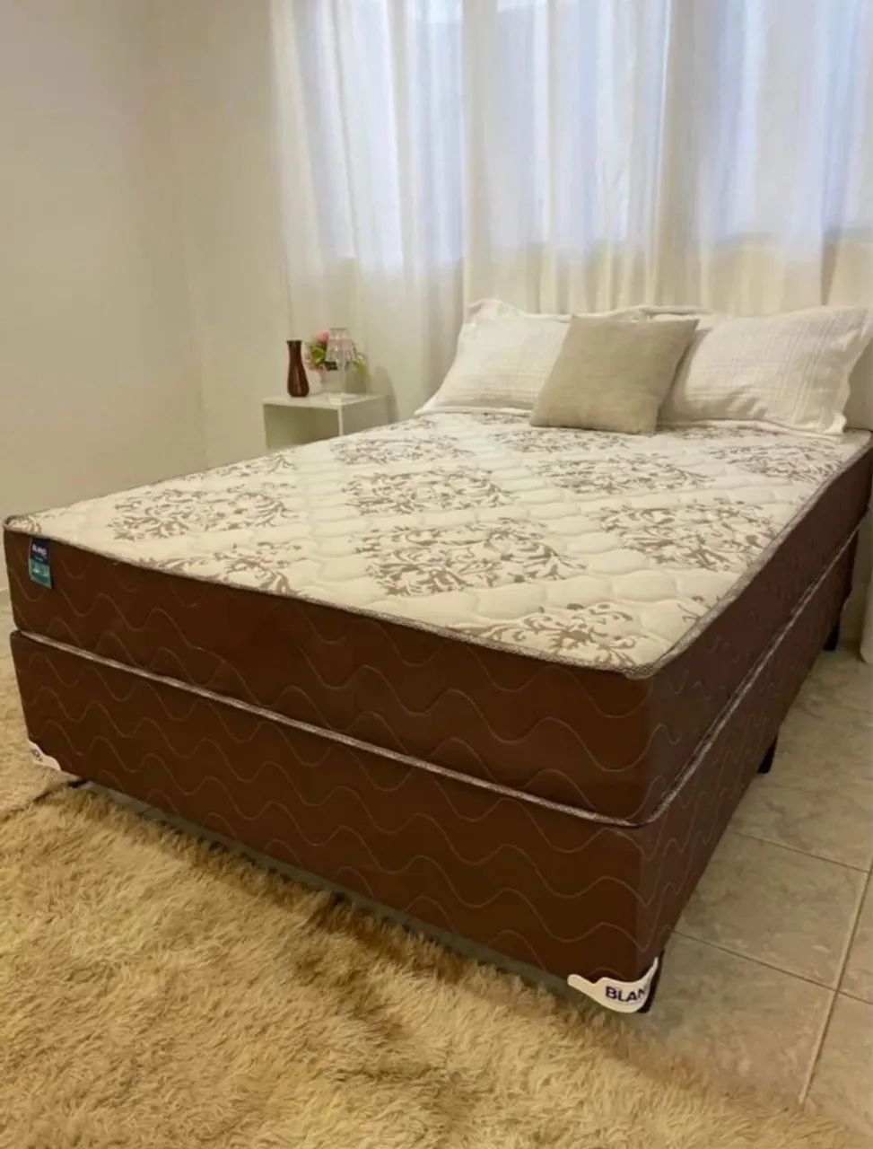 Cama box  mola ensacadas 1 ANO DE GARANTIA  - Foto 2