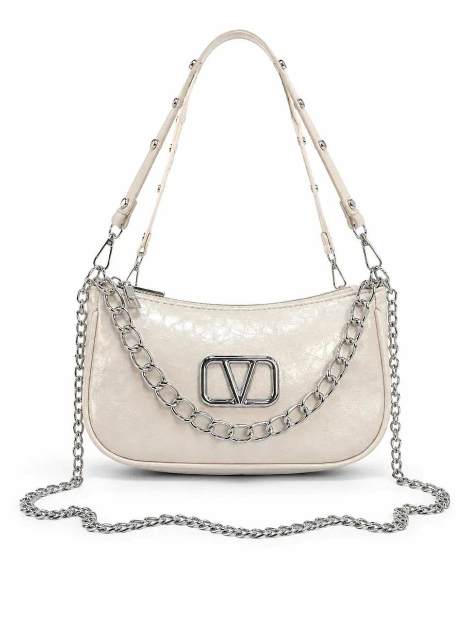 Bolsa Feminina Elegante com Corrente - Várias Cores - Foto 3