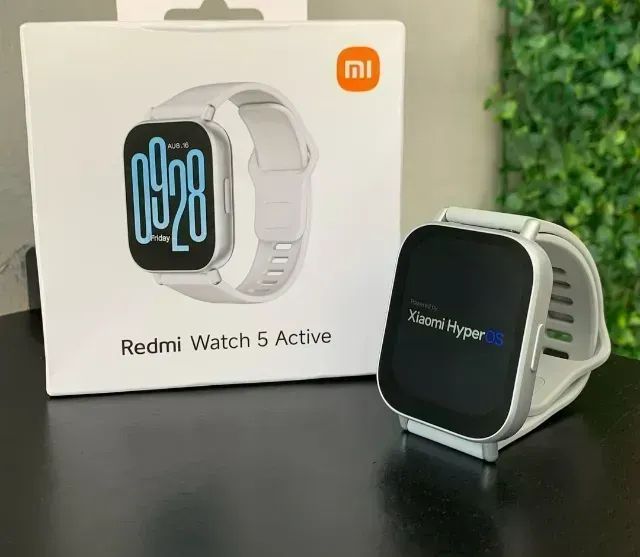 Xiaomi Redmi Watch 5 Active lacrado - atende chamadas e WhatsApp