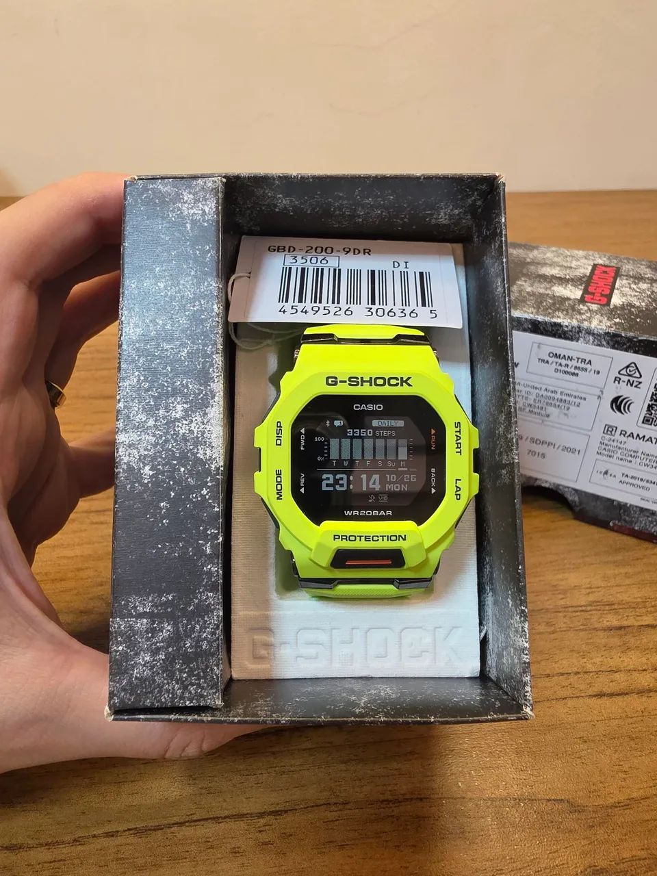 Relógio Casio G-Shock G-Squad GBD-200 - Foto 2