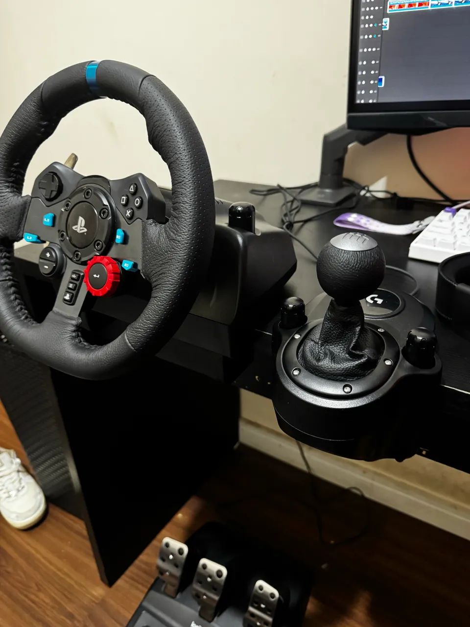 Logitech G29 + Câmbio