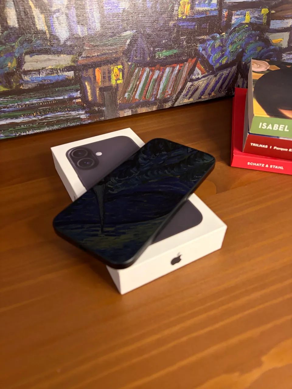 iPhone 16 256GB Preto | Impecável | NF-e, Caixa e Acessórios Originais