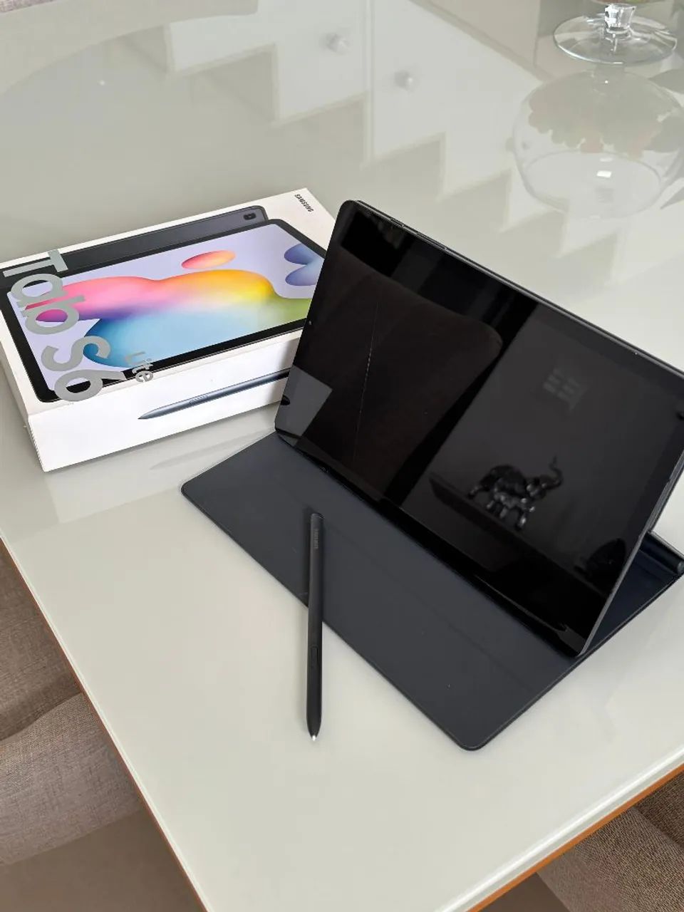 Samsung Tab S6 Lite + acessórios ORIGINAL NA CAIXA  - Foto 4