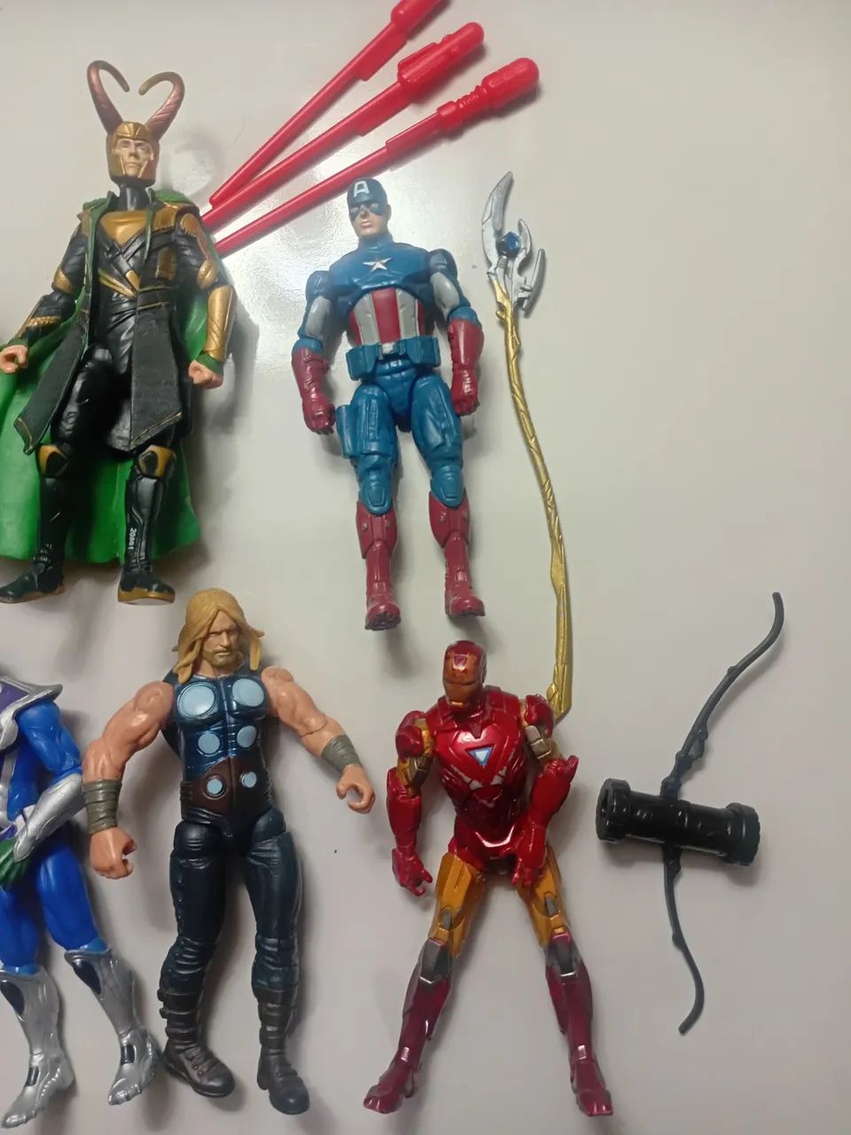 Coleção completa de bonecos dos vingadores marvel hasbro - Foto 2