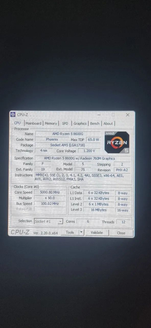 AMD RYZEN 5 8600G - Foto 2