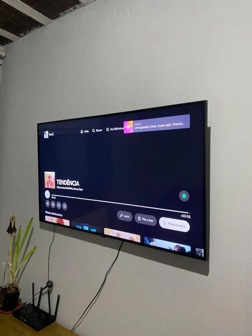 Vendo TV LG smart 4k 50 polegadas novinha com nota fiscal  - Foto 2