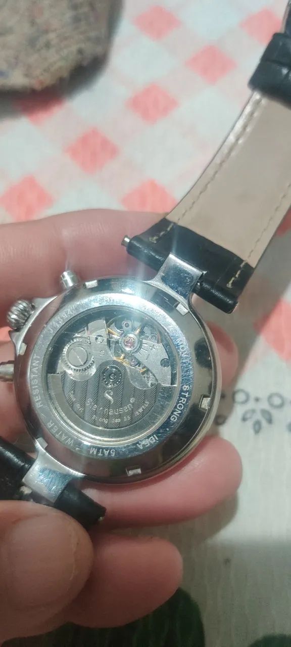 Stanhausen funcionando normalmente todo em aço inox automático original elegante  - Foto 3