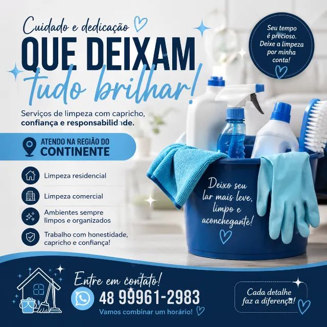 Faxina com Capricho e Confiança