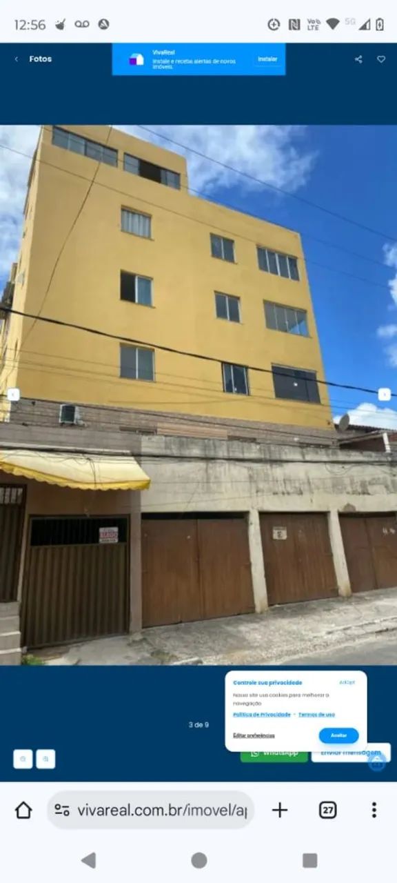 Alugo kitnet mobiliada no bairro da boca do rio em frente o novo centro de convenções. - Foto 3