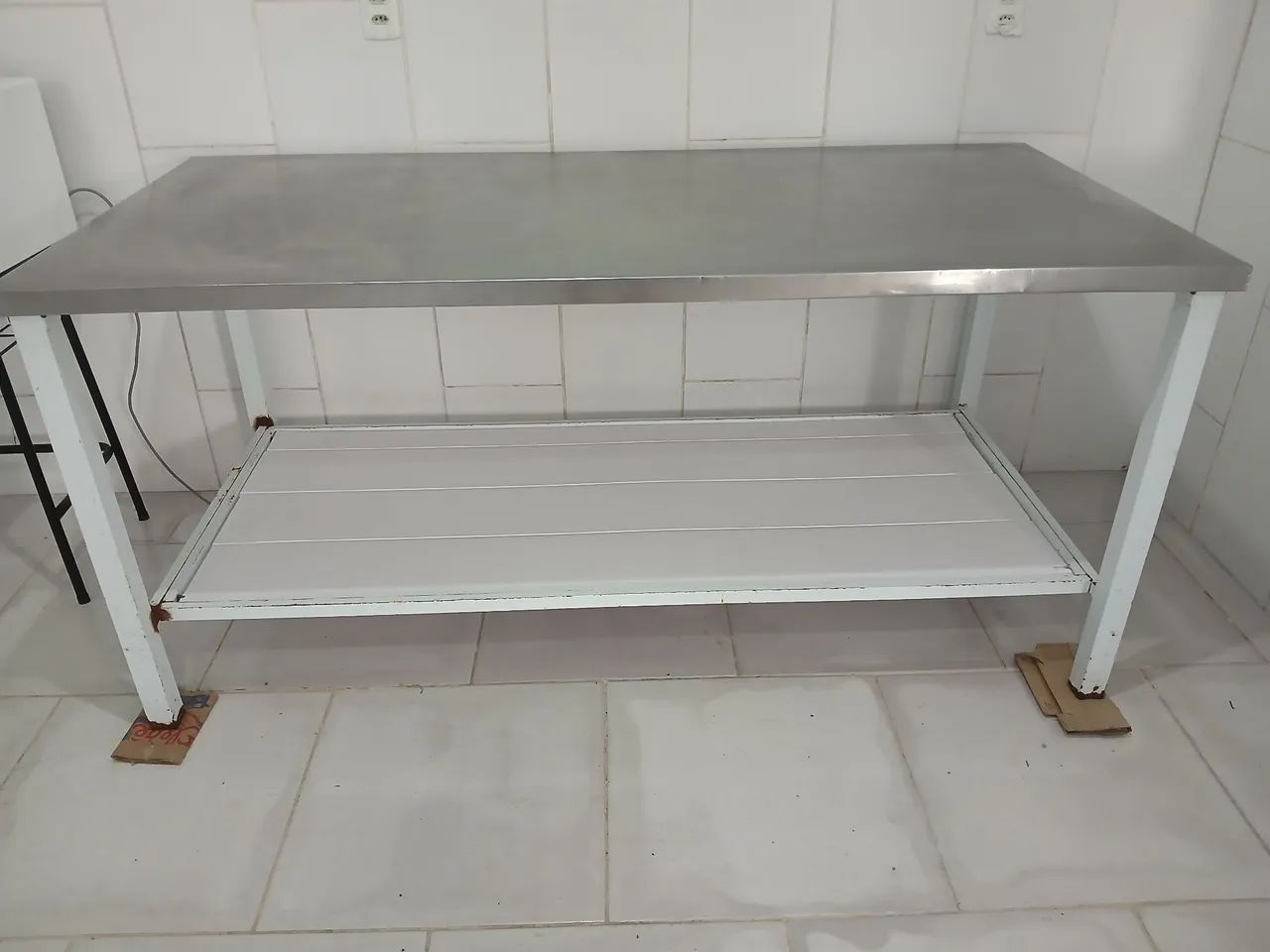 Vendo panela 60l e mesa inox - Foto 3