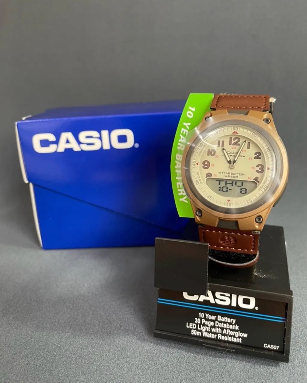 Relógio Casio Telememo 30 AW-80 - 10 Anos de Bateria | Original - Foto 3