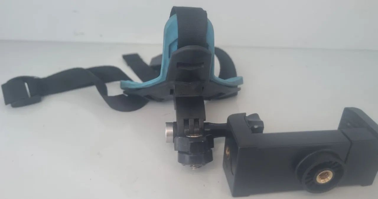 Suporte De Capacete Para Câmera e Celular Queixo  - Foto 4