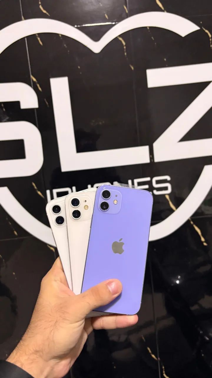 IP 12 128GB - BRANCO & ROXO - Foto 2