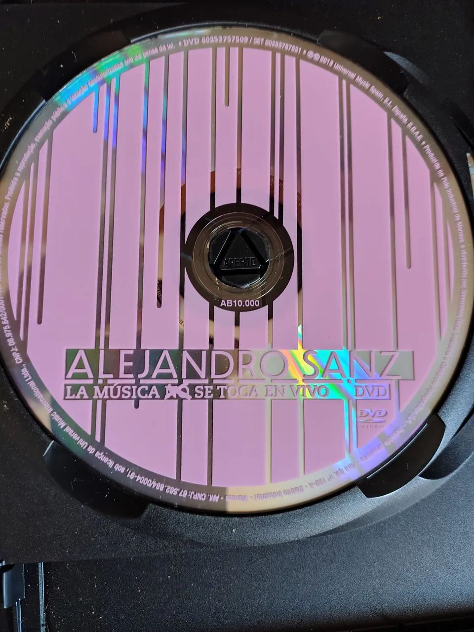 Alejandro Sanz La música no se toca. DVD e CD  - Foto 4