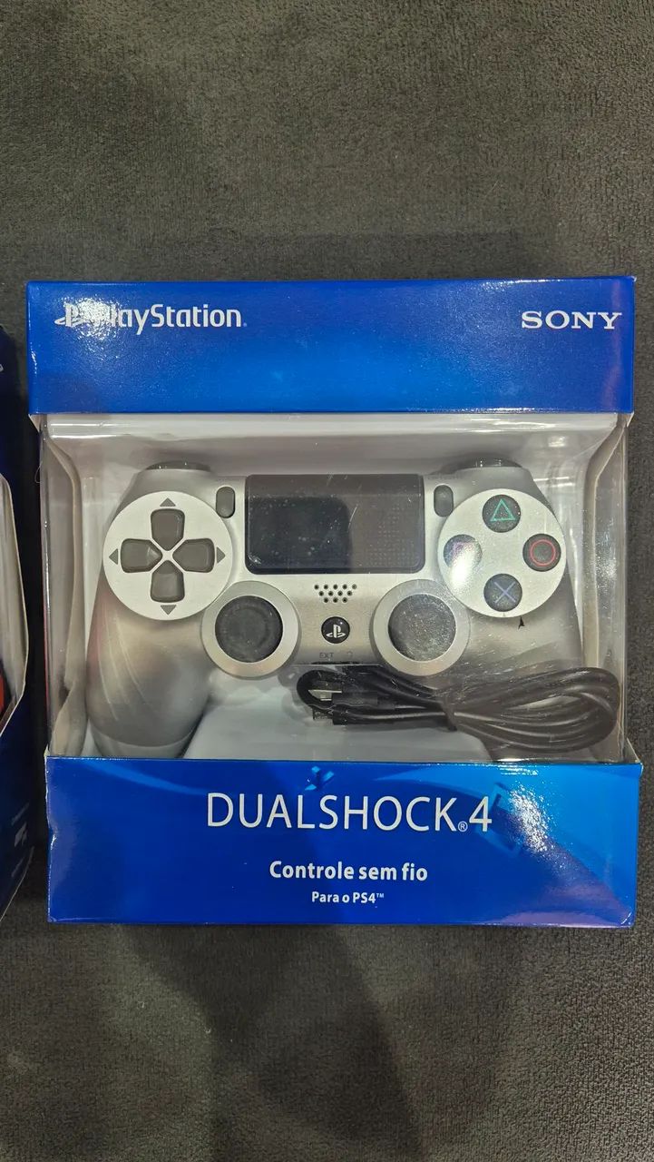 Kit Controle de PS4 DUALSHOCK na caixa! - Foto 5