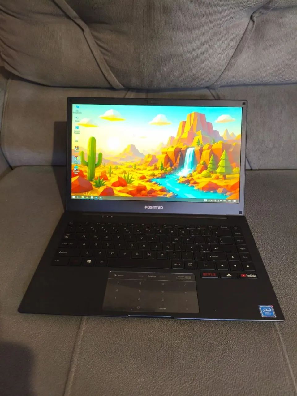 Notebook Positivo Quad Core/Com SSD/4GB de RAM/Windows 10/Funcionando tudo perfeitamente!! - Foto 2