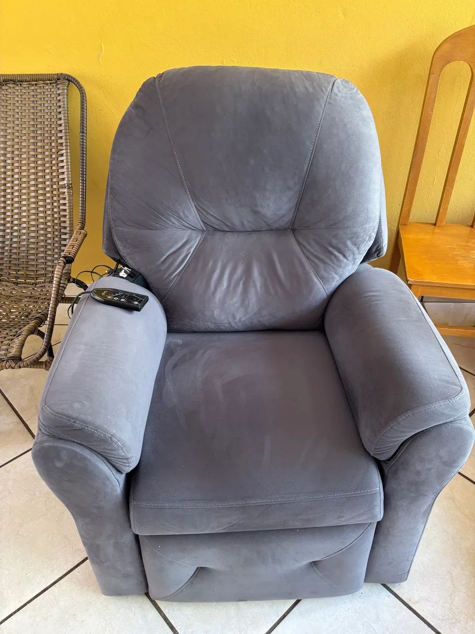Poltrona do Papai com Massageador com Controle Remoto - Foto 4
