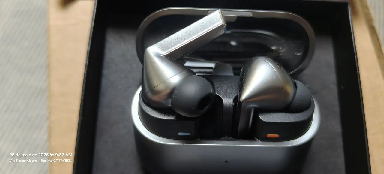 Fones de ouvido sem fio Galaxy Buds3 Pro Graphite, Ai - Foto 4
