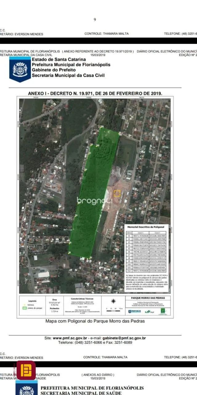 Terreno escritura publica para construção no Sul da ilha - Foto 3