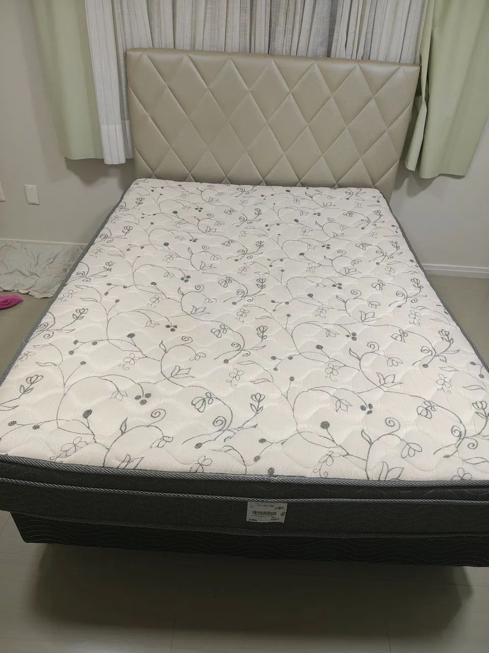 Cama box casal completa 