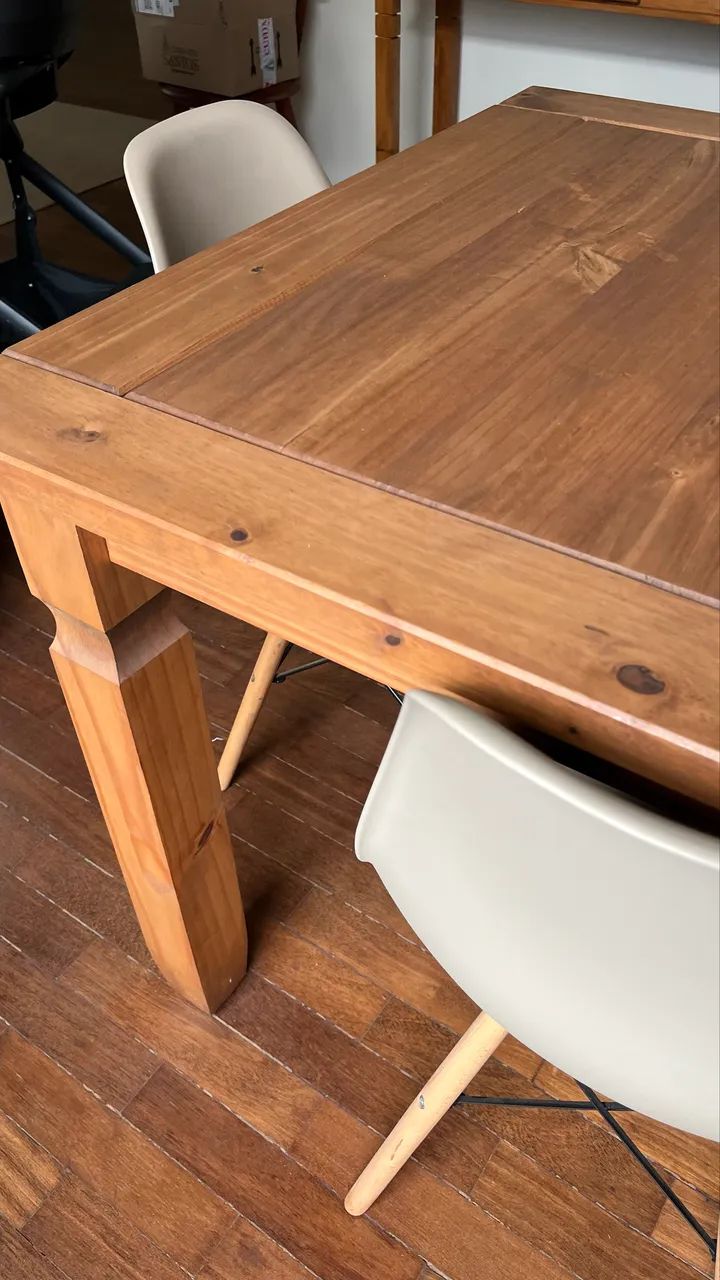 Mesa madeira - Foto 4