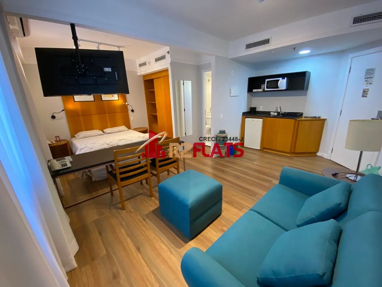 Flat com ótimo preço no bairro Moema. Confira! - Foto 3