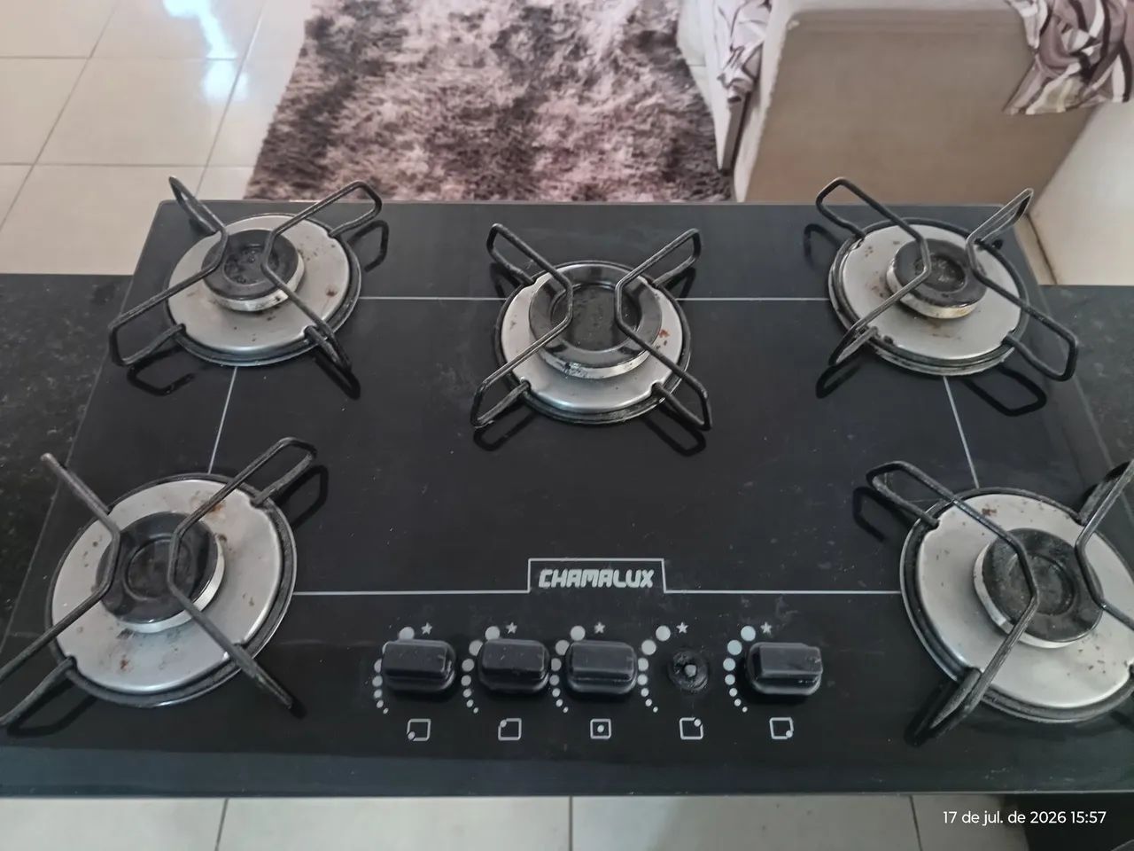 Cooktop 5 Bocas