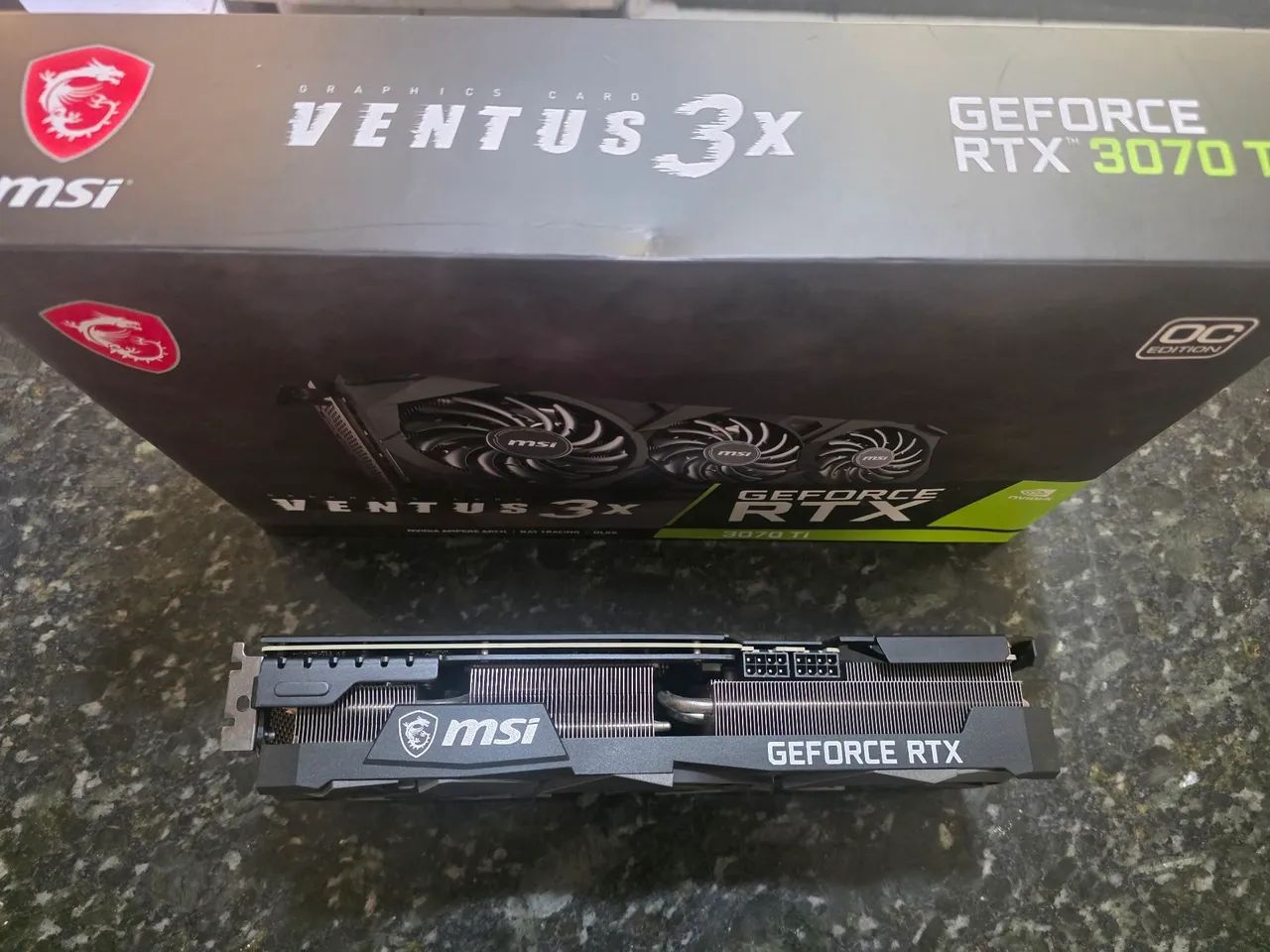 Placa de video RTX 3070TI MSI Ventus 3X - Foto 2