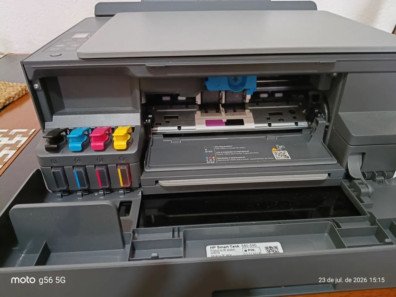 Impressora Hp smart tank 581 - Foto 4