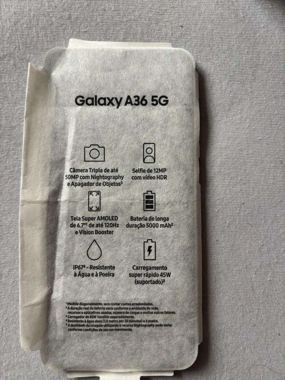 Vendo Smartphone Samsung Galaxy A36 de 128 gb 