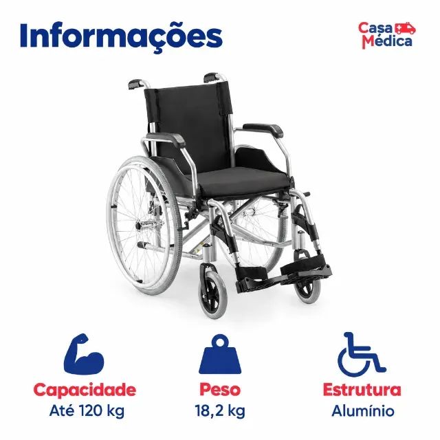 Cadeira de rodas Dellamed - Foto 5