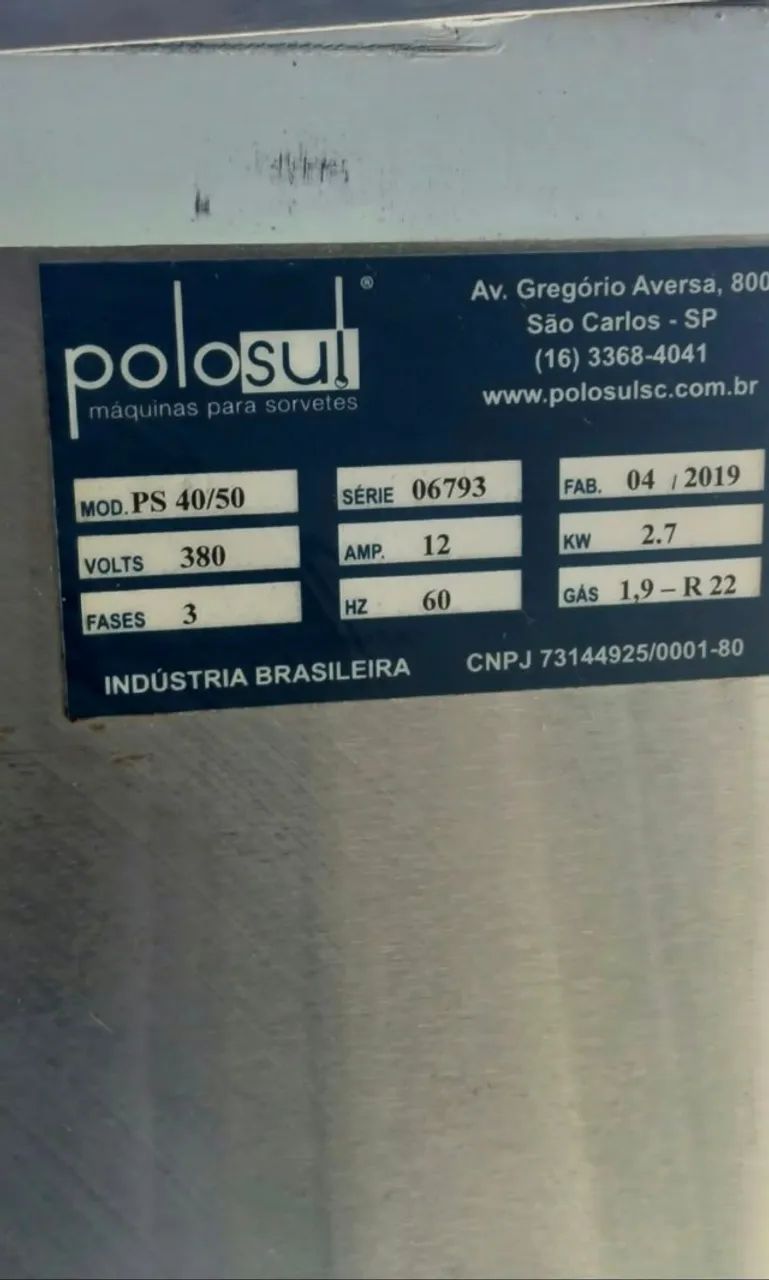 Vende-se Máquina de Sorvete e Açai - Foto 4