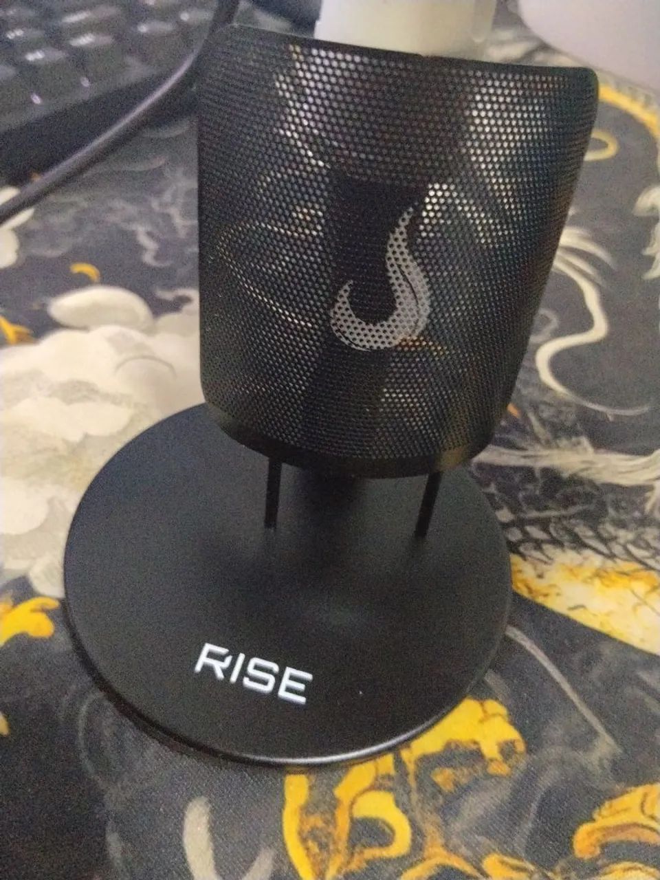Microfone Gamer Rose Mode Elite 05 RGB (Branco) - Foto 4