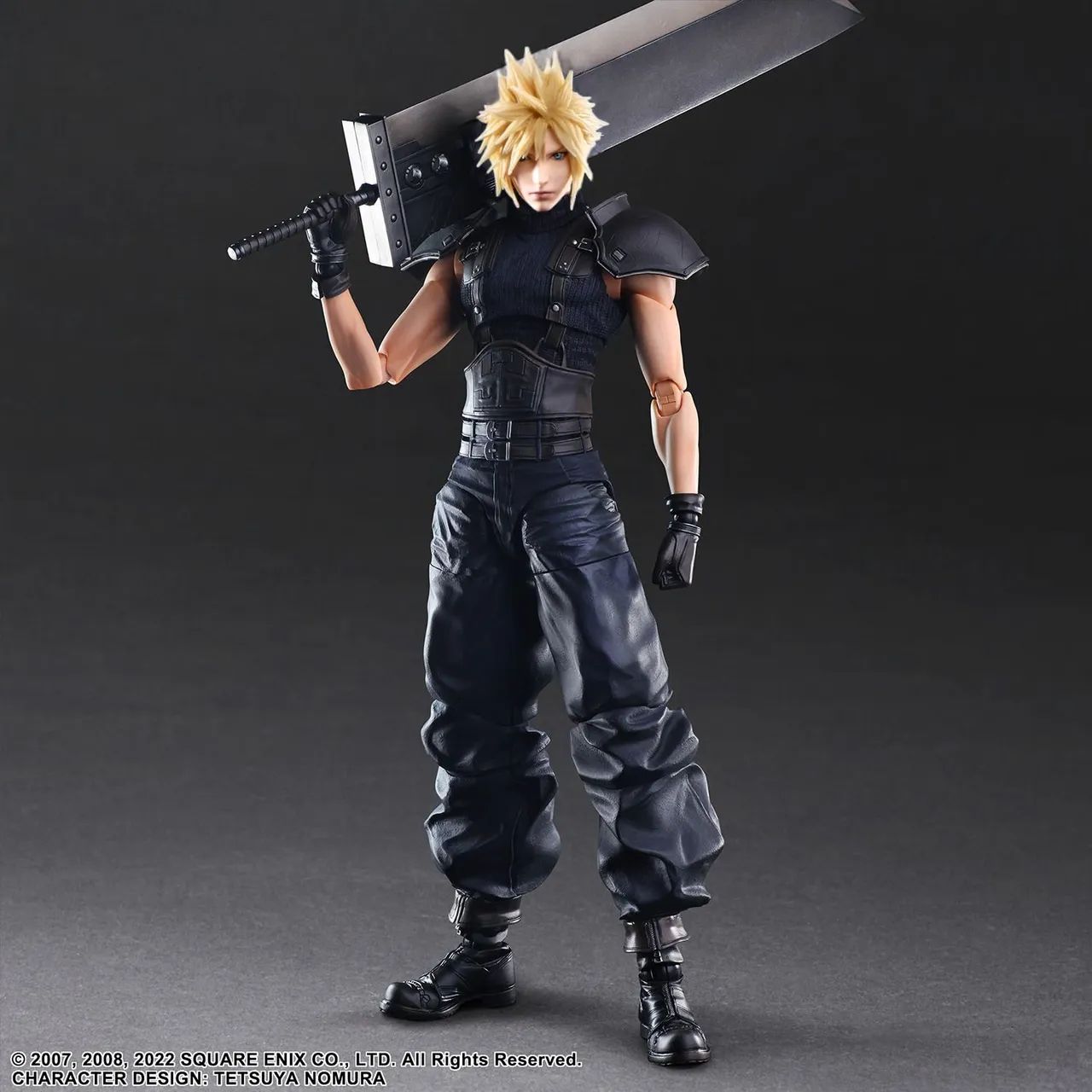 FF VII PLAY ARTS 　クラウド、ザックス　セット Play Arts Kai Final Fantasy VII Zack Fair / Cloud Strife Soldier
