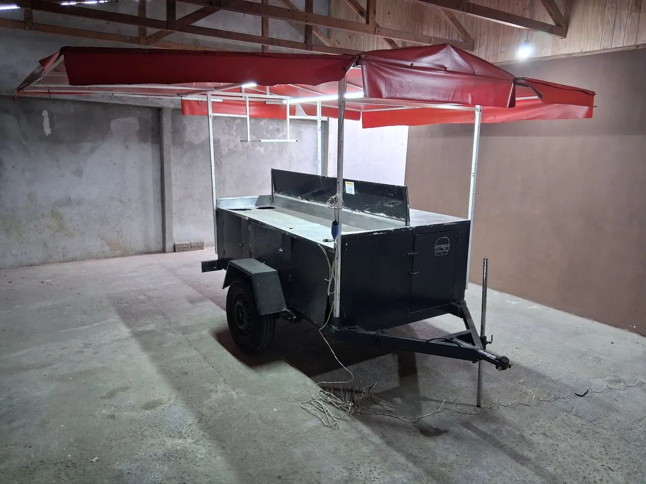 Carrinho de cachorro quente/ lanches - Aceito trocas e ofertas - Foto 4