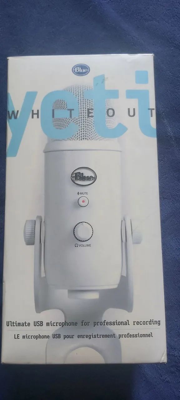 Microfone blue Yeti ultimamente usb profissional 