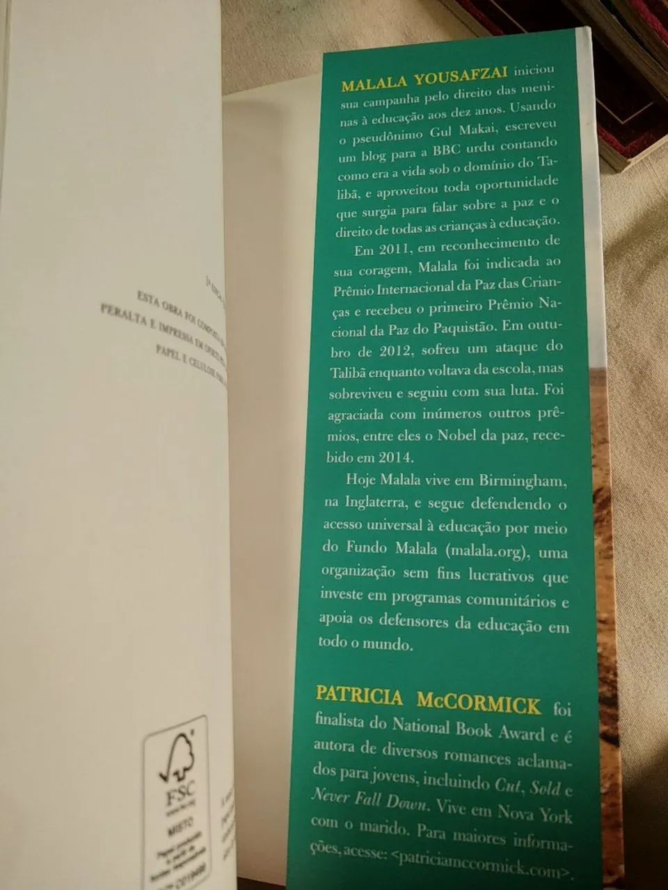 Livro Eu sou Malala - Foto 4
