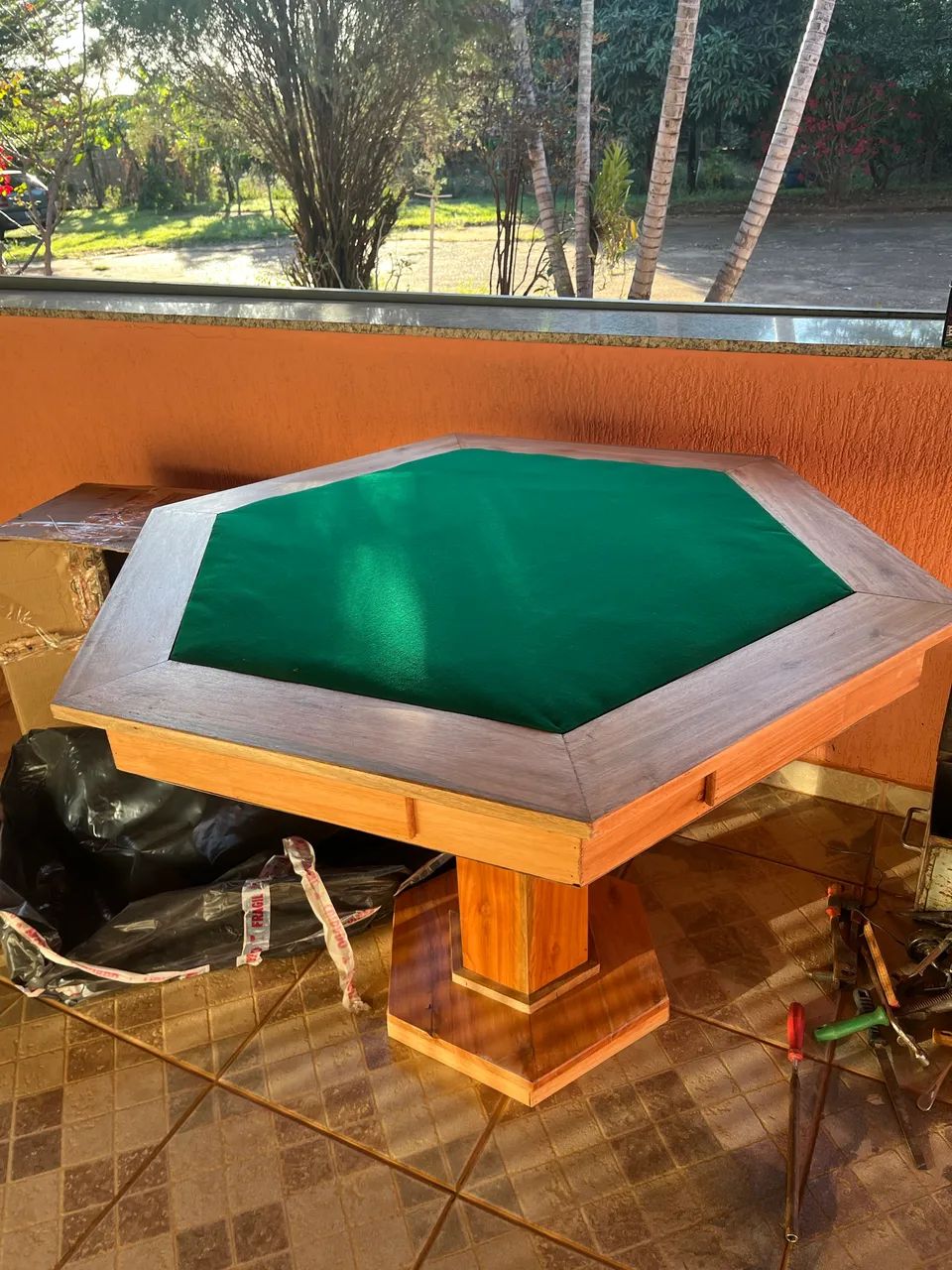  mesa de poker e baralho - Foto 2