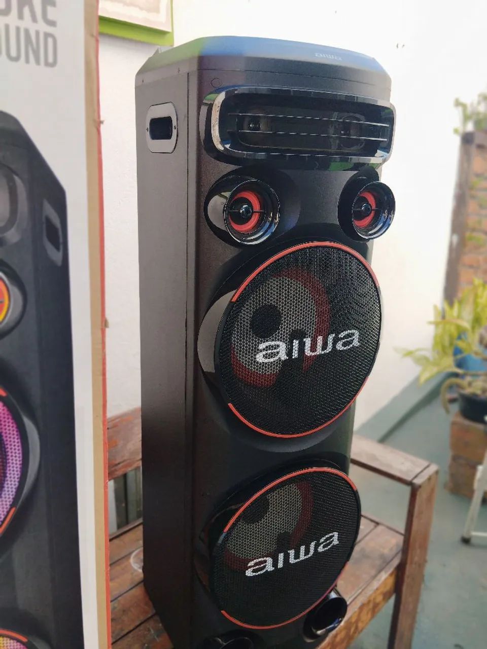 Torre de som Aiwa 2300 w - Foto 2
