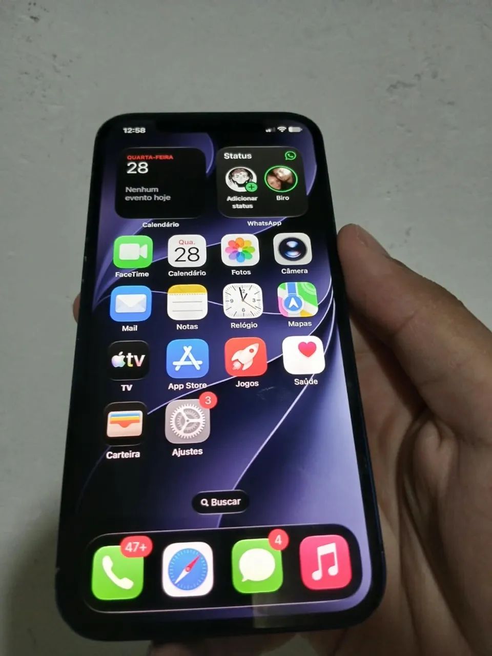 IPHONE 12 - leve trinco atras - Foto 2