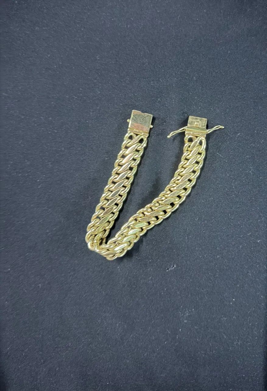 PULSEIRA DE OURO MASCULINA - Foto 5