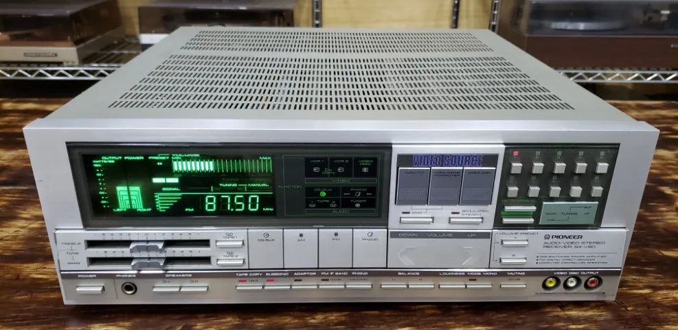 Receiver Pioneer - Modelo Sx-v90 - Igual Som Vintage Jbl Marantz
